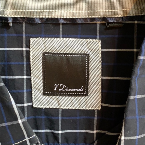7 Diamonds button down - Picture 2 of 3